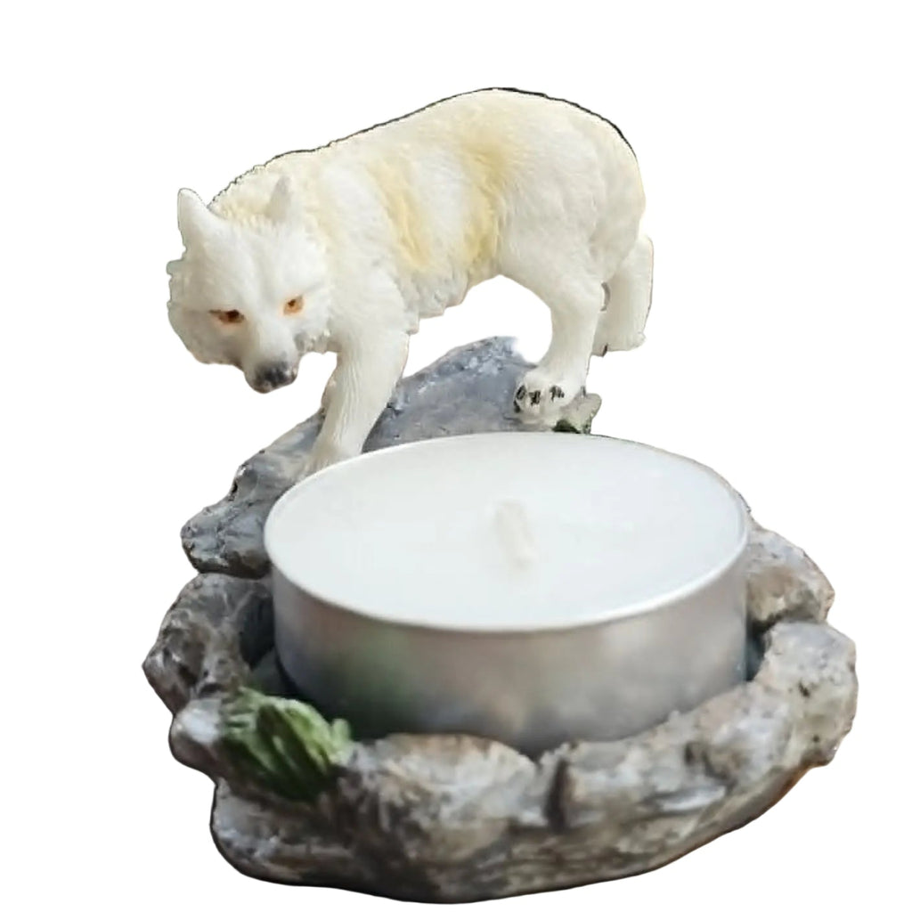 Wolf Tealight Holder