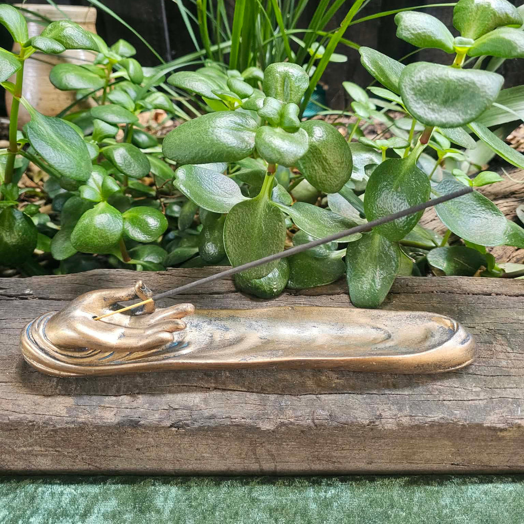 Zen Hand Incense Burner