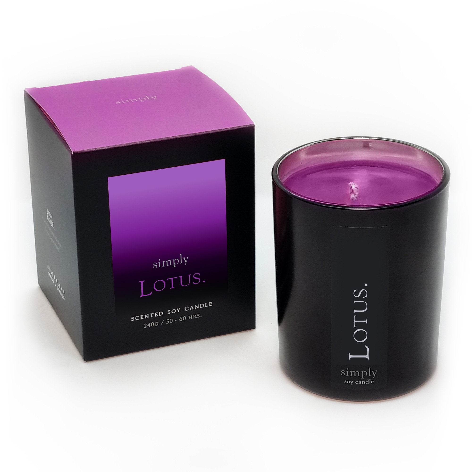 Simply Soy Jar Candle - Lotus