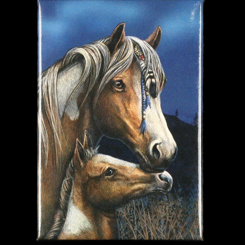 Lisa Parker Fridge Magnet - Apache