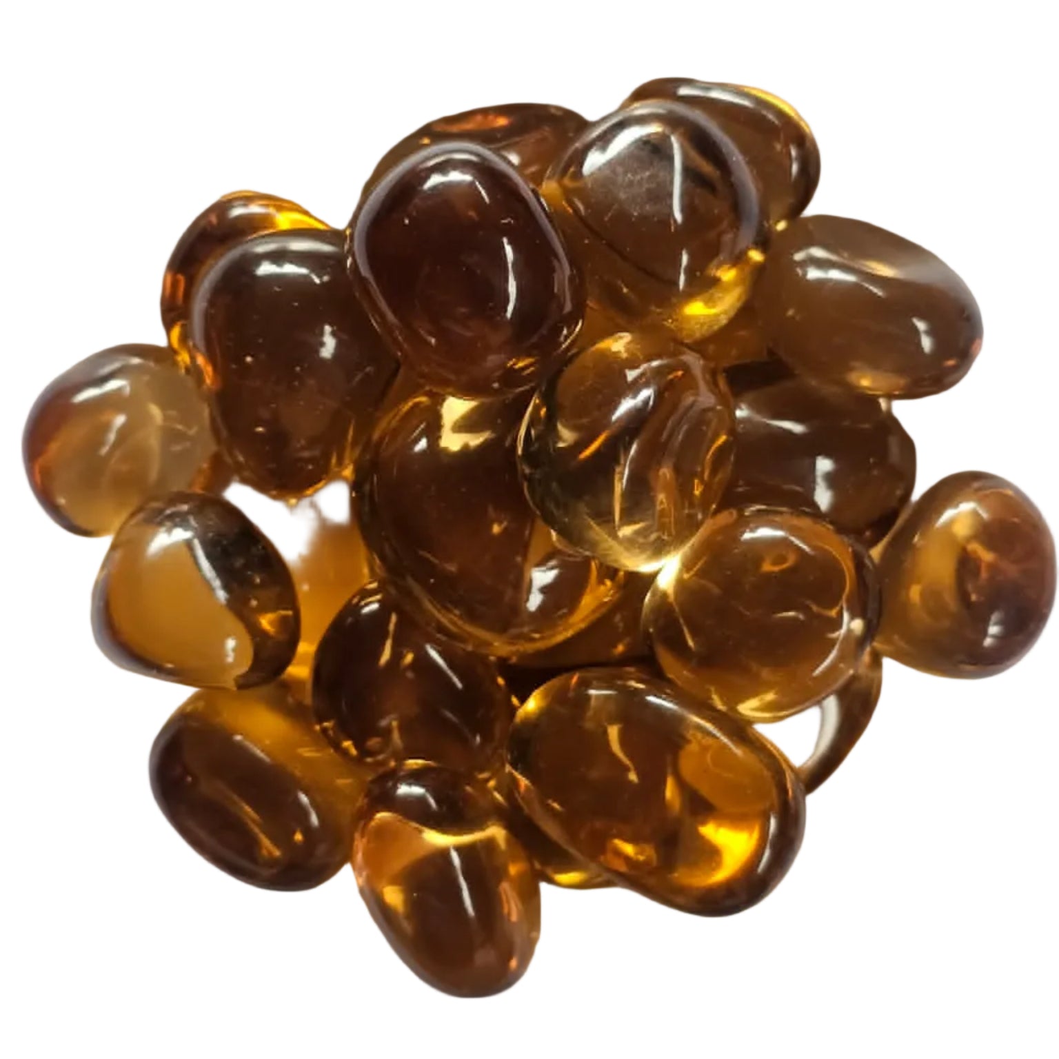 Amber Obsidian - Tumbled Stone