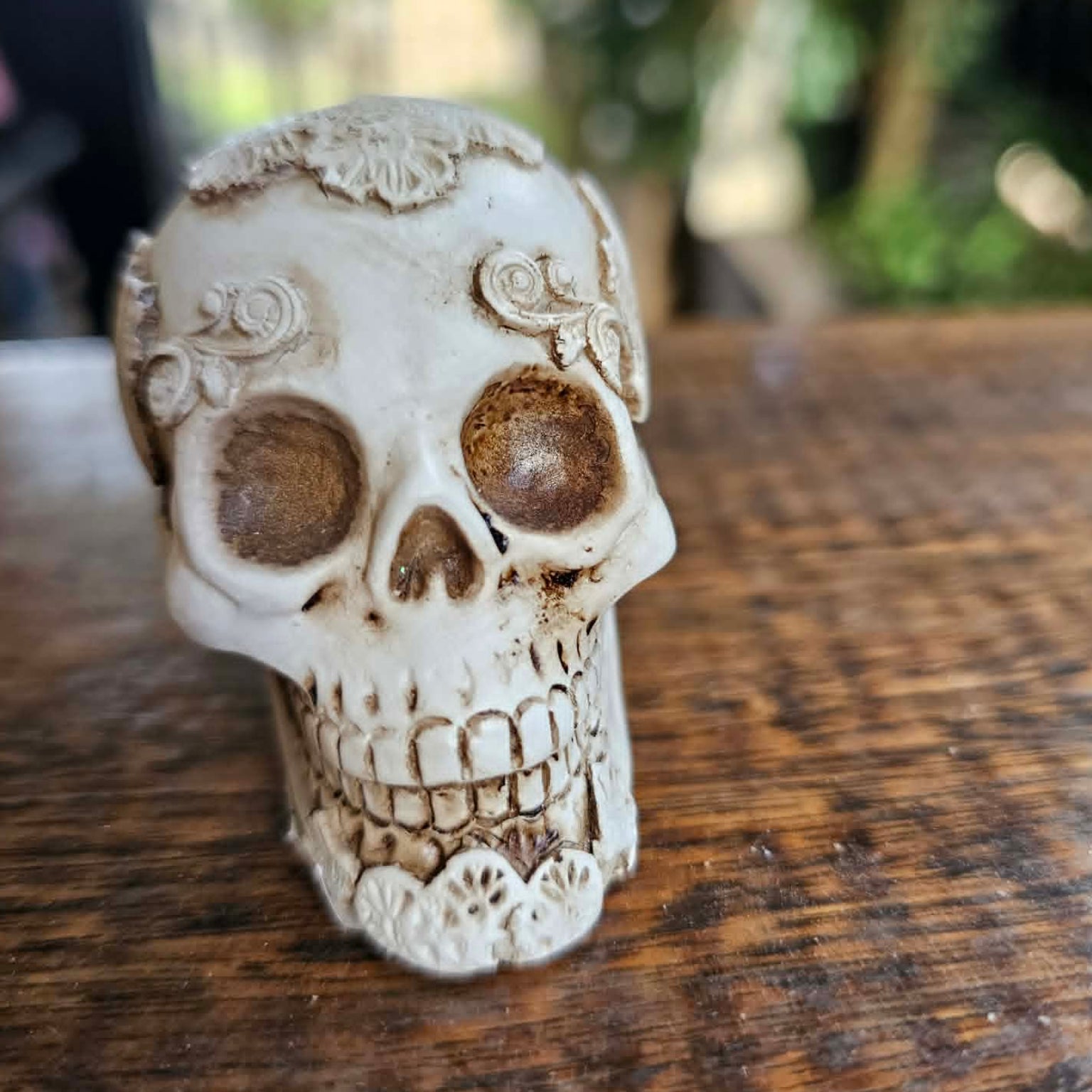 5cm Skull with Pattern