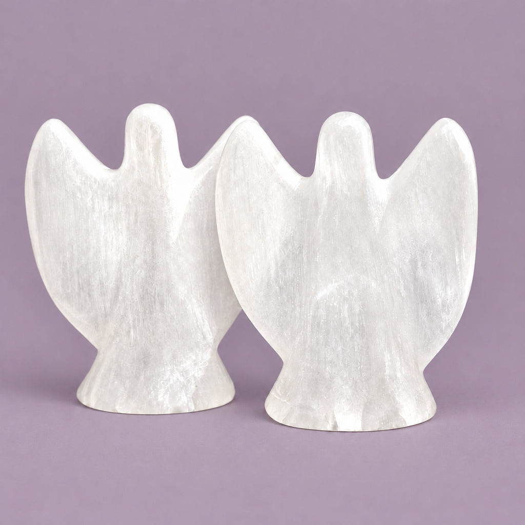 14cm Selenite Angel