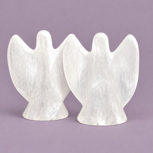 14cm Selenite Angel