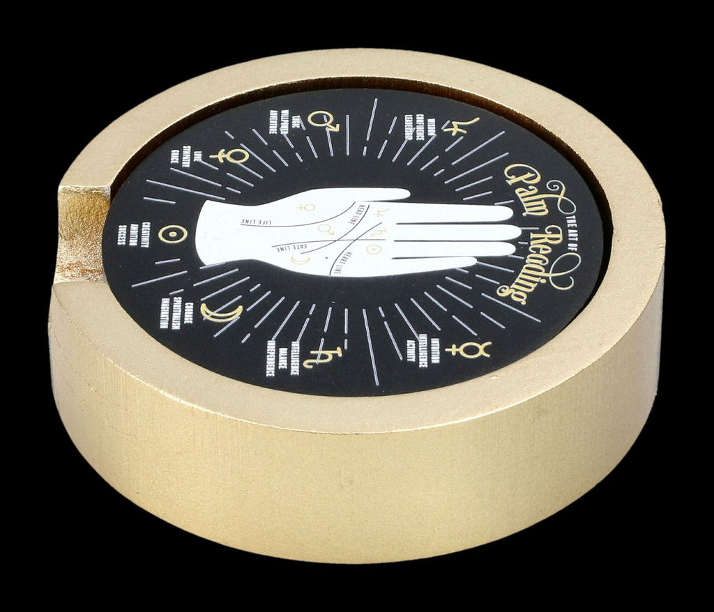Palm Reading Coaster Set