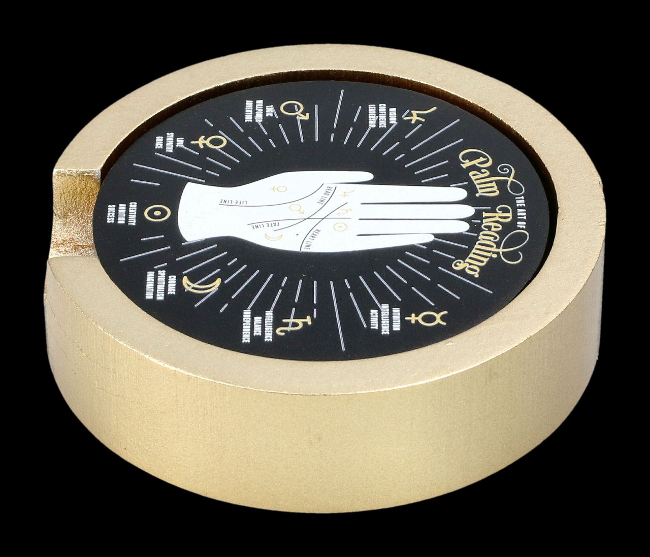 Palm Reading Coaster Set