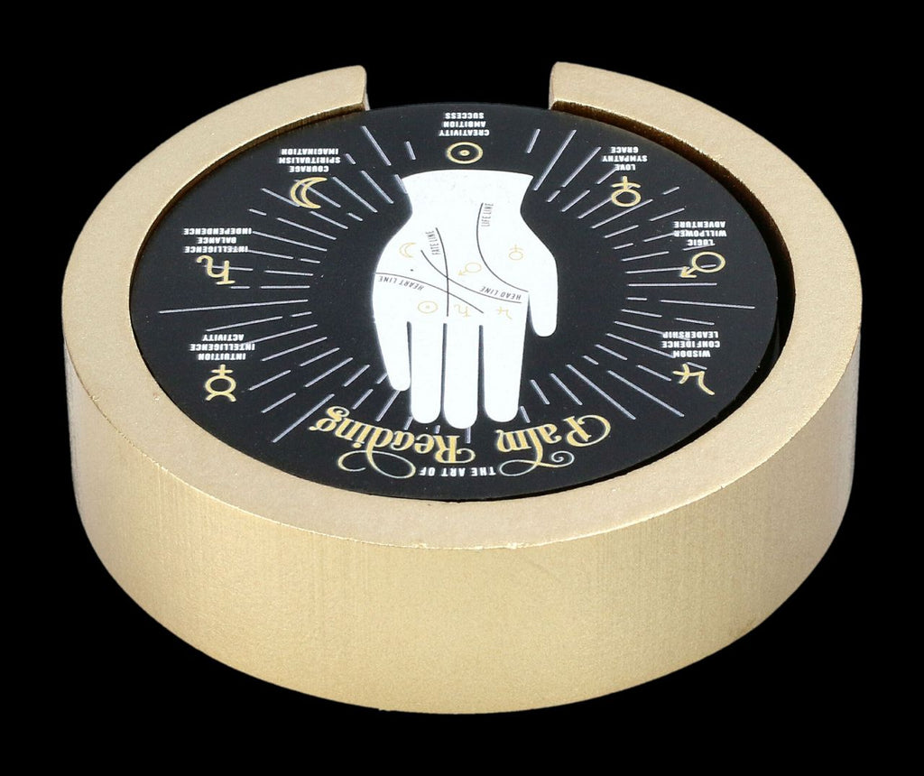 Palm Reading Coaster Set