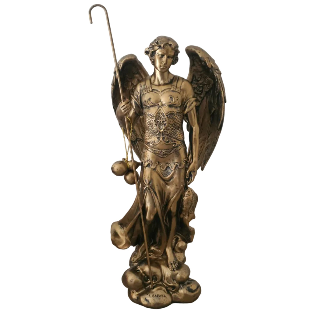 31cm Bronze Archangel Raphael