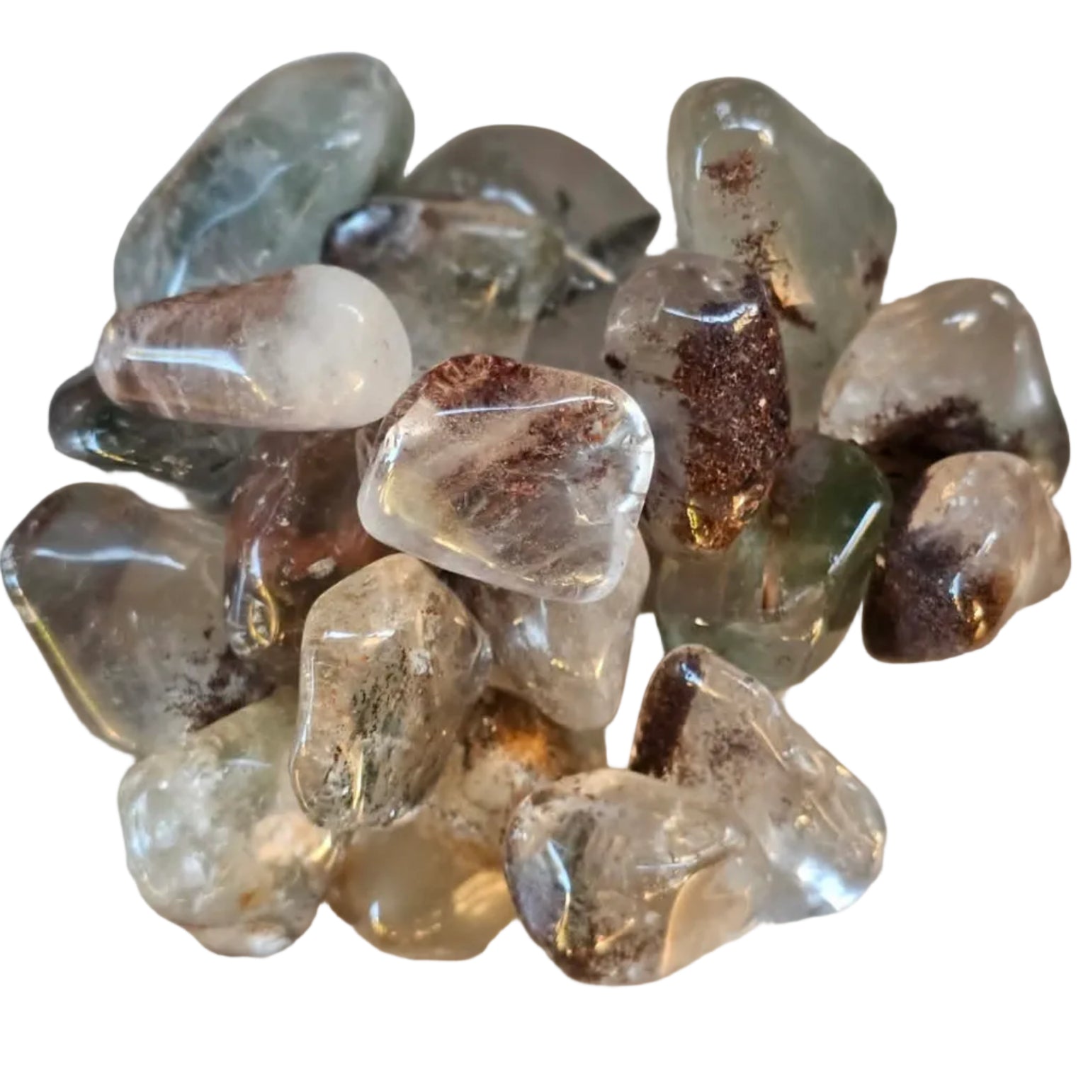 Lodalite (Garden Quartz) - Tumbled Stone