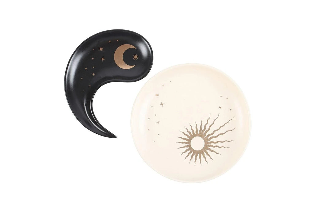 Ying & Yang Stacking Ceramic Trinket Dish