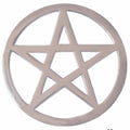 Altar Plate - Pentacle Silver Plated Brass 14.5cm