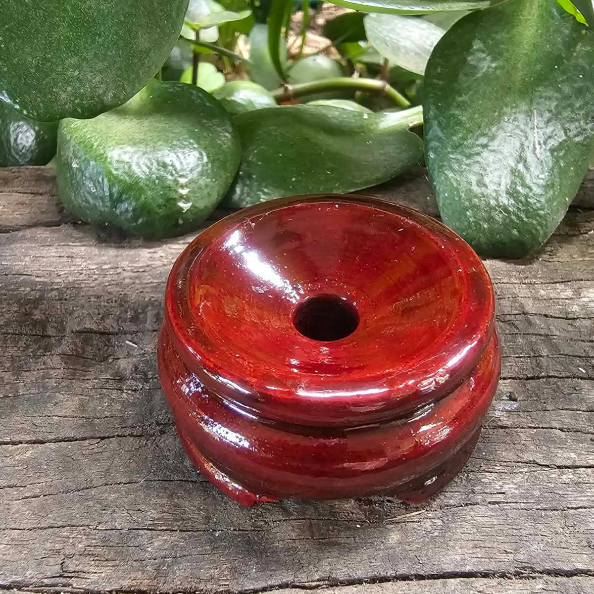 Wooden Crystal Sphere Holder
