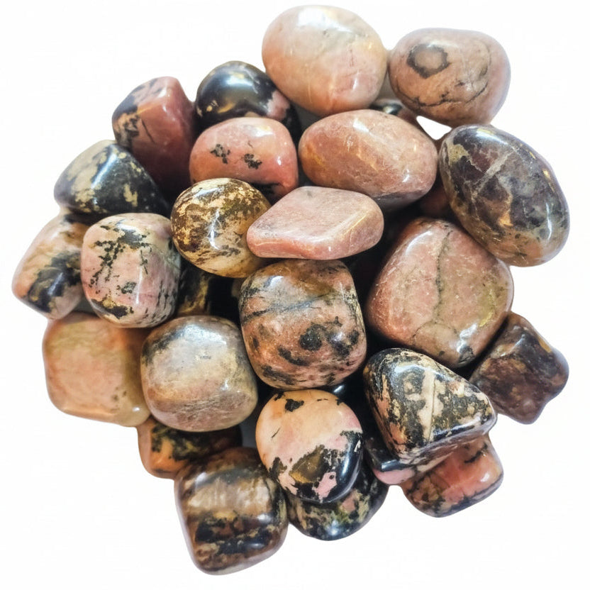 Rhodonite - Tumbled Stone