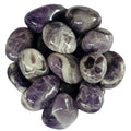 Chevron Amethyst - Tumbled Stone