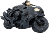 Speed Freak Skeleton Motorbike Figurine 19.5cm