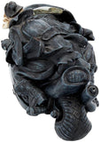 Speed Freak Skeleton Motorbike Figurine 19.5cm