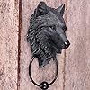 Dark Guardian Wolf Door Knocker 22.8cm