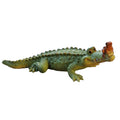 Crocodile Lying with Frog 10cm ECR06
