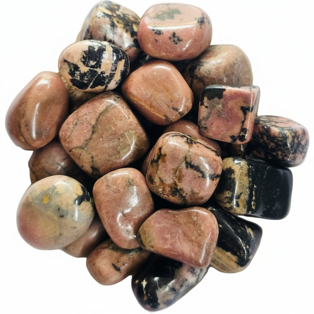 Rhodonite - Tumbled Stone