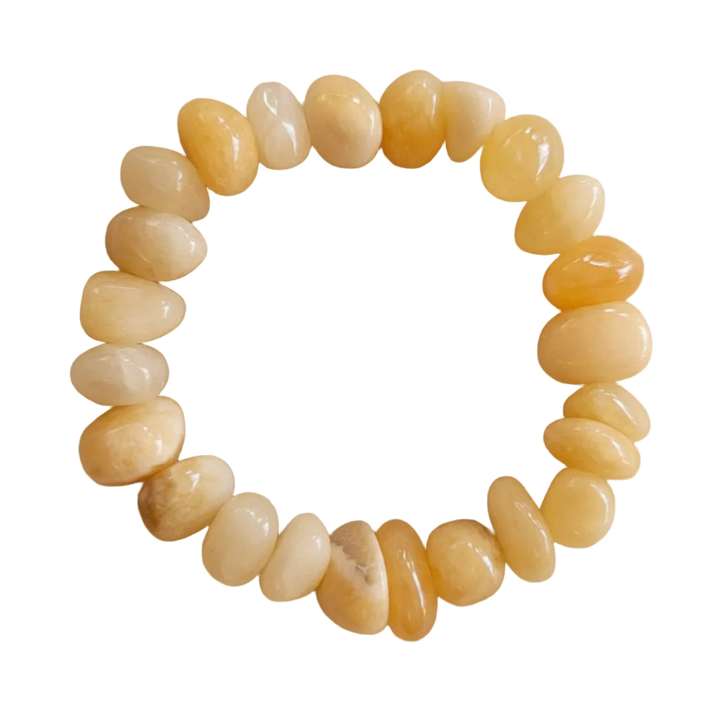 Yellow Jasper Nugget Bracelet