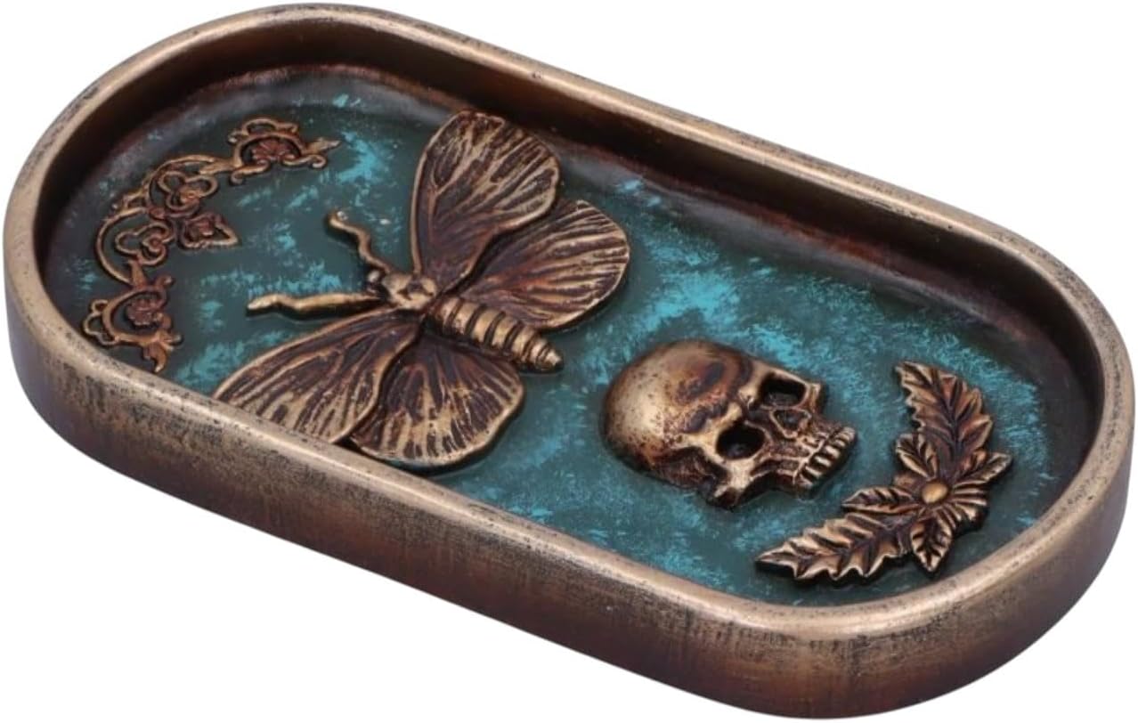 Death's Head Incense Holder 17cm