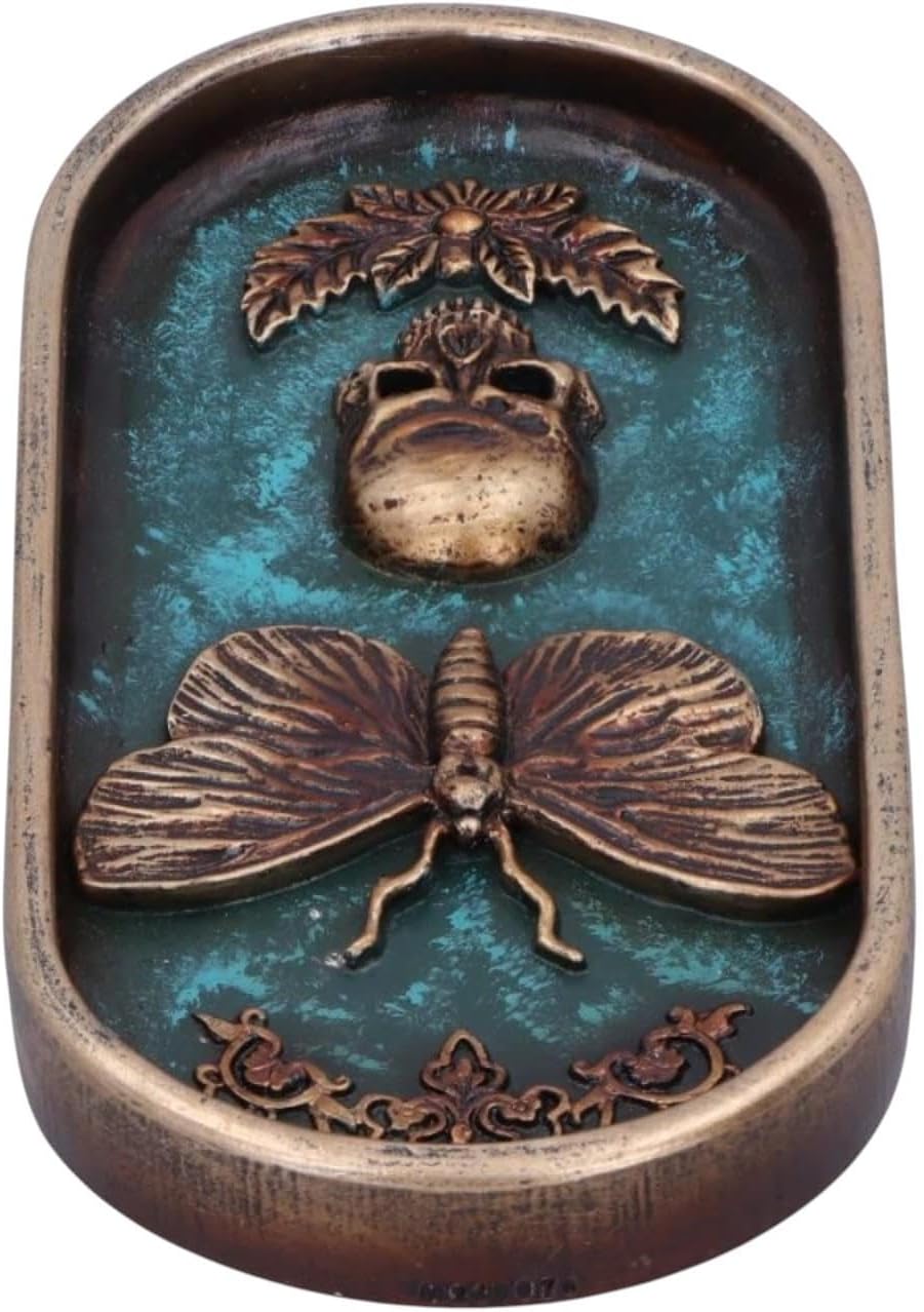 Death's Head Incense Holder 17cm