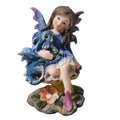 Fairy with Dragon 12cm