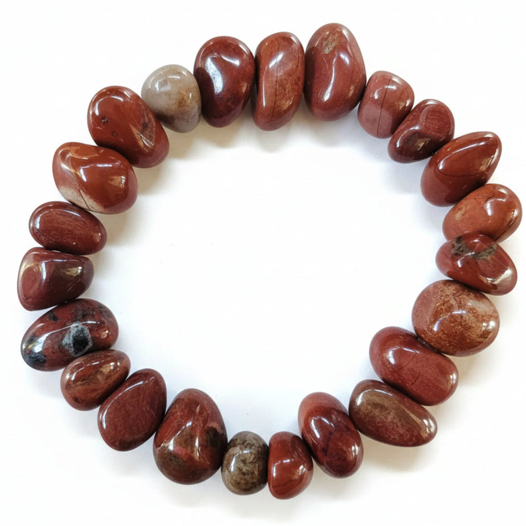 Red Jasper Nugget Bracelet