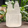 Selenite Twin Tower 15cm