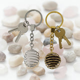 Crystal Cage Keychain