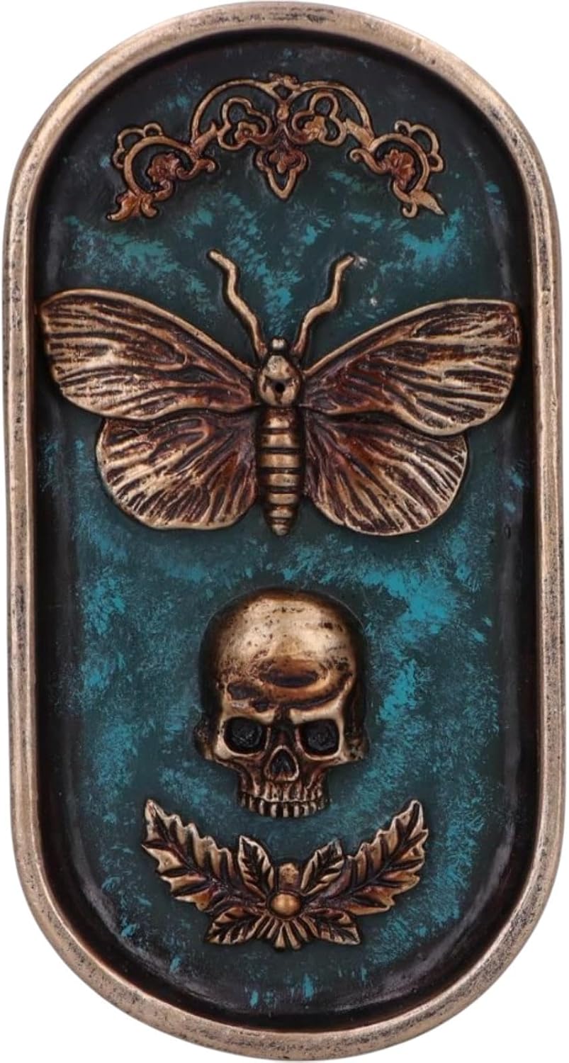 Death's Head Incense Holder 17cm