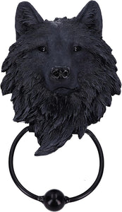 Dark Guardian Wolf Door Knocker 22.8cm