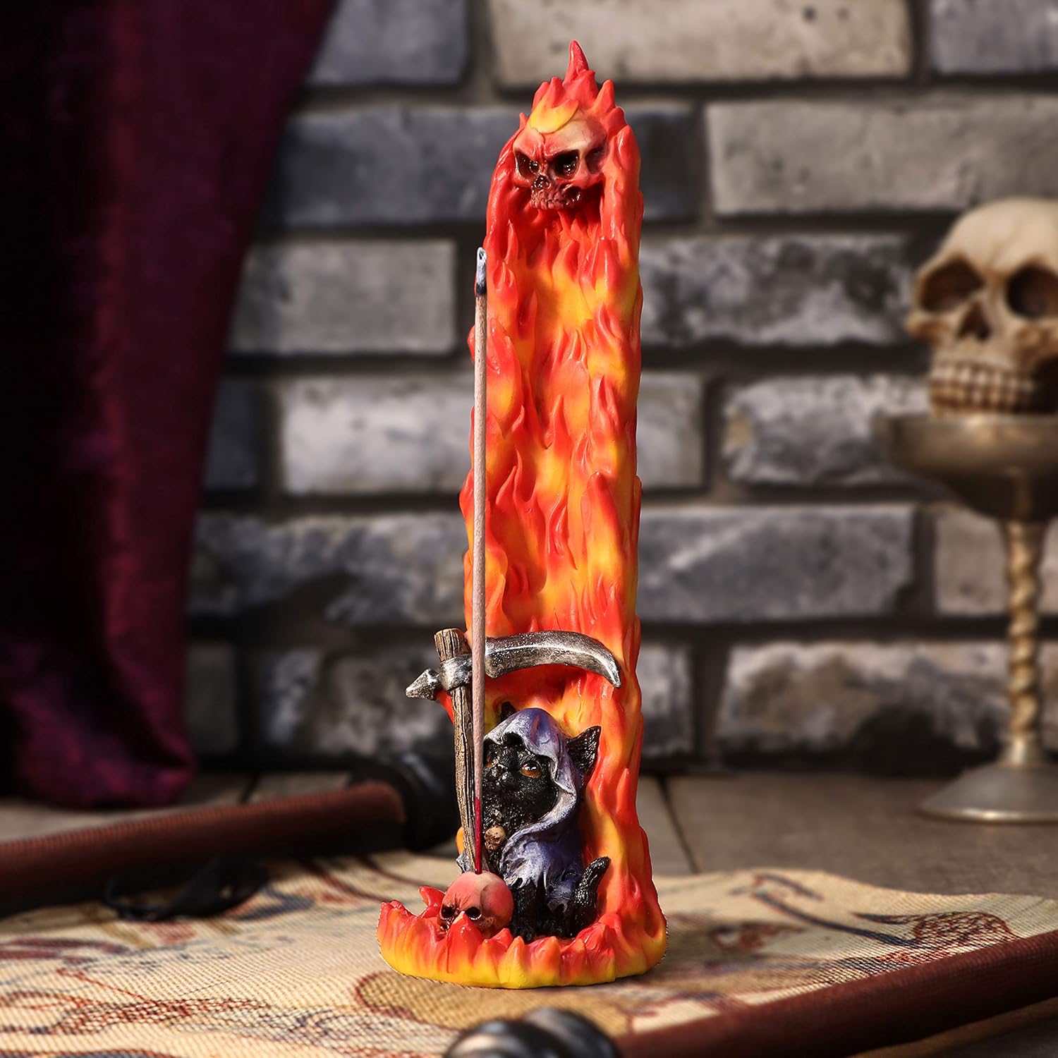 Hell Puss Incence Burner 25cm