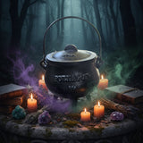 Cauldron Cast Iron Potijiepot 15x10x13cm