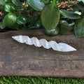 15cm Twisted Selenite Wand