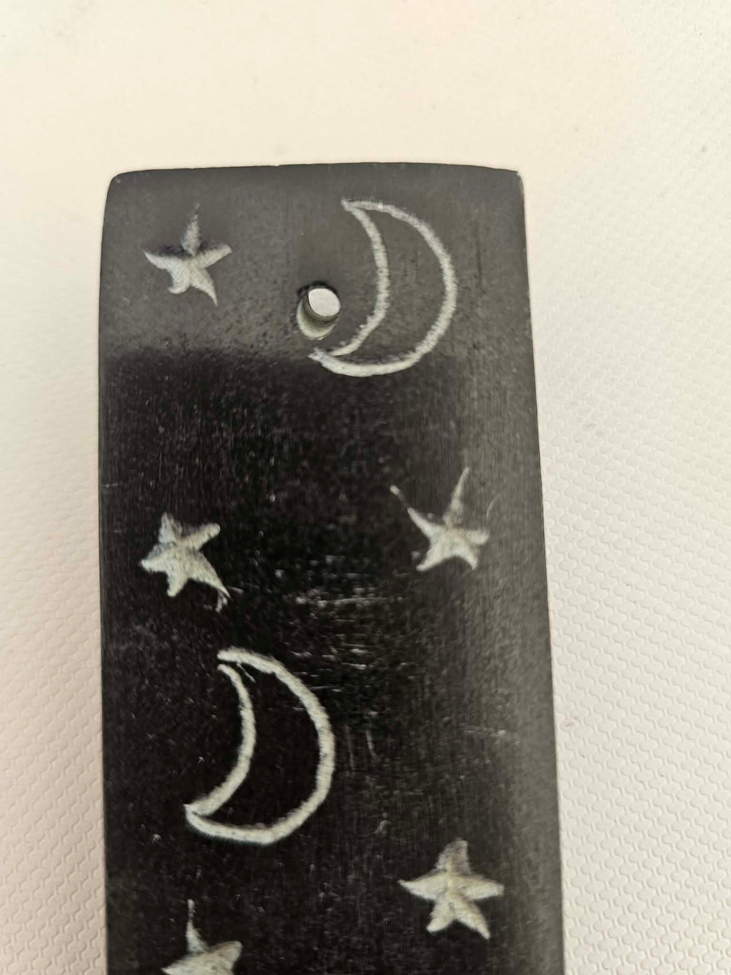 Soapstone Moon & Stars  Incense Burner 4 x 25cm