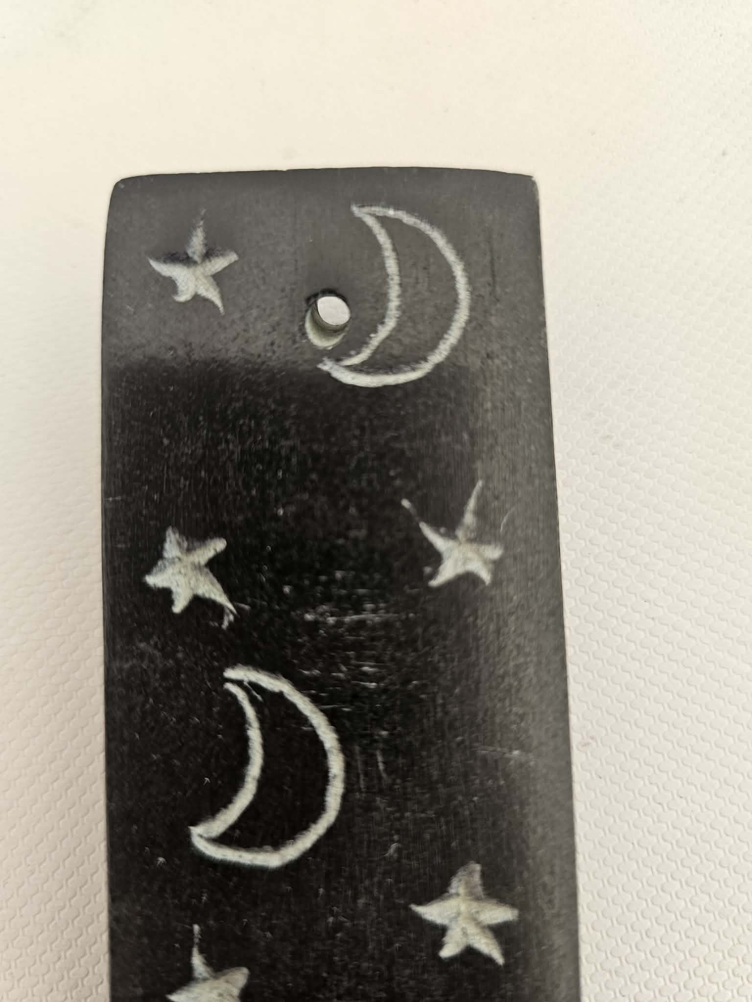 Soapstone Moon & Stars  Incense Burner 4 x 25cm