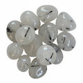 Tourmalinated Quartz - Tumbled Stone