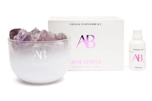 Crystal Pot Potpourri - Amethyst