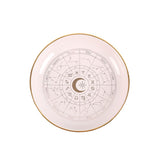 Soft Pink Astrology Wheel Trinket Dish