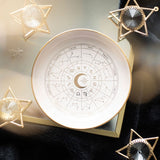 Soft Pink Astrology Wheel Trinket Dish