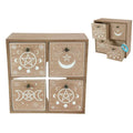 Square Wiccan 4 Draw Storage 22cm