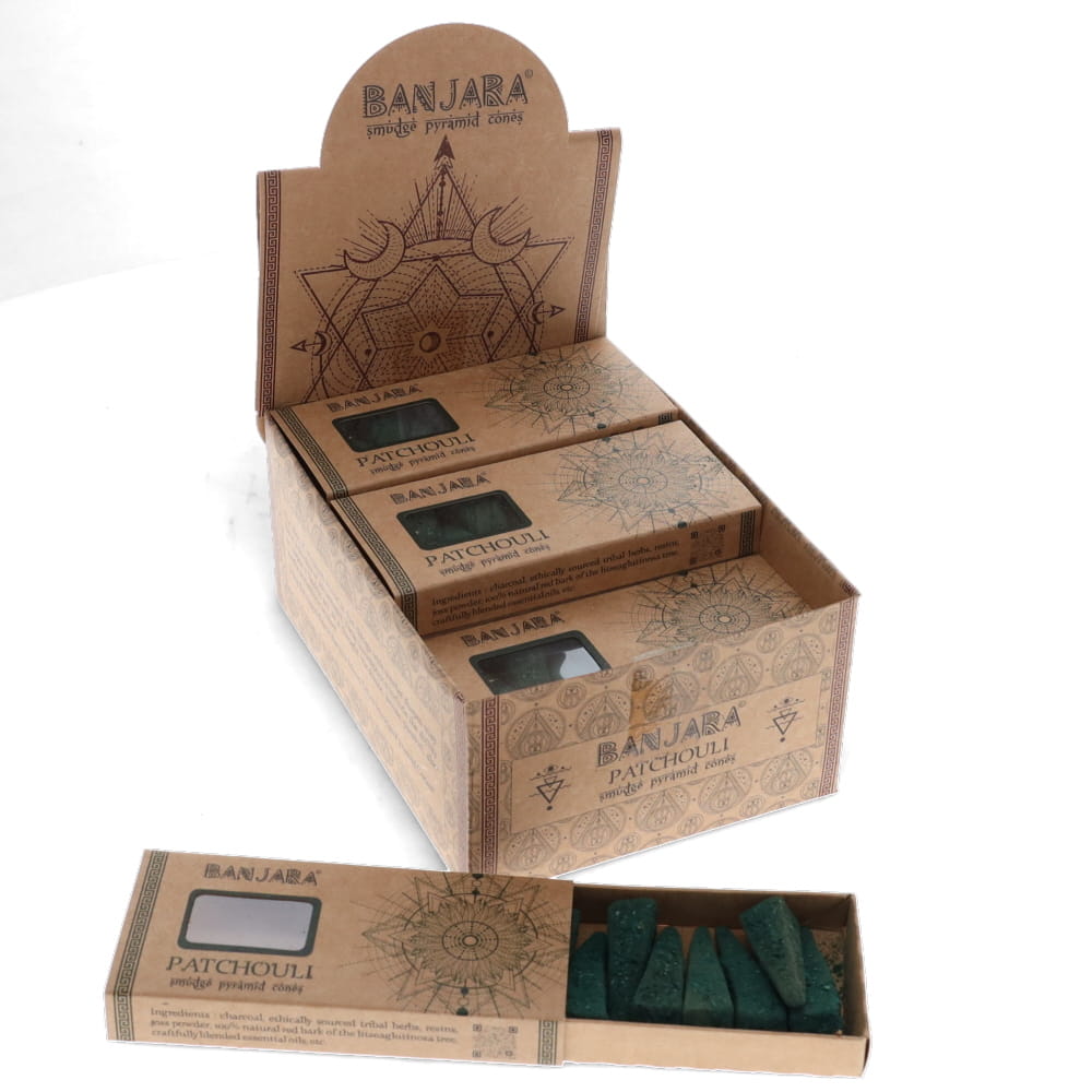 Banjara Pyramid Cones - Patchouli