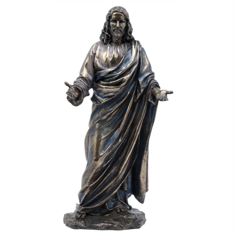Jesus Bronze Veronese Statue — Cold Cast Bronze 30cm