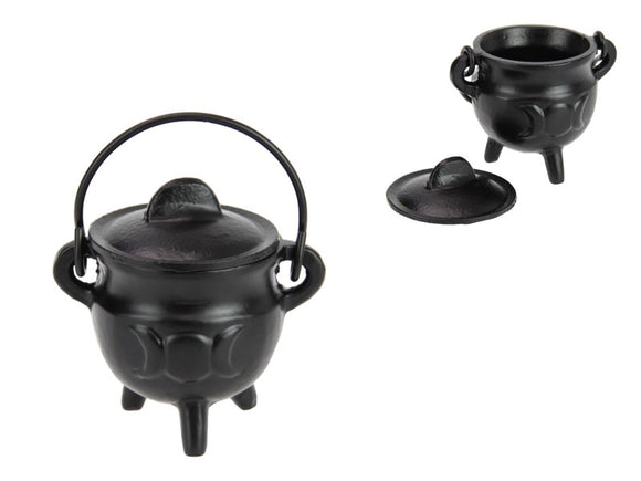 Cauldron Cast Iron - Triple Moon 10cm