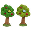 7cm Apple Tree with Bird 2 Asstd