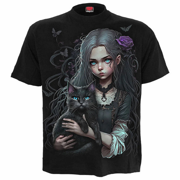 Spiral Direct T-Shirt - Goth Familiar