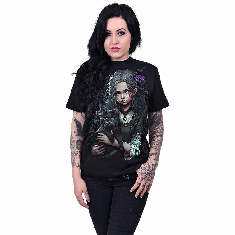 Spiral Direct T-Shirt - Goth Familiar