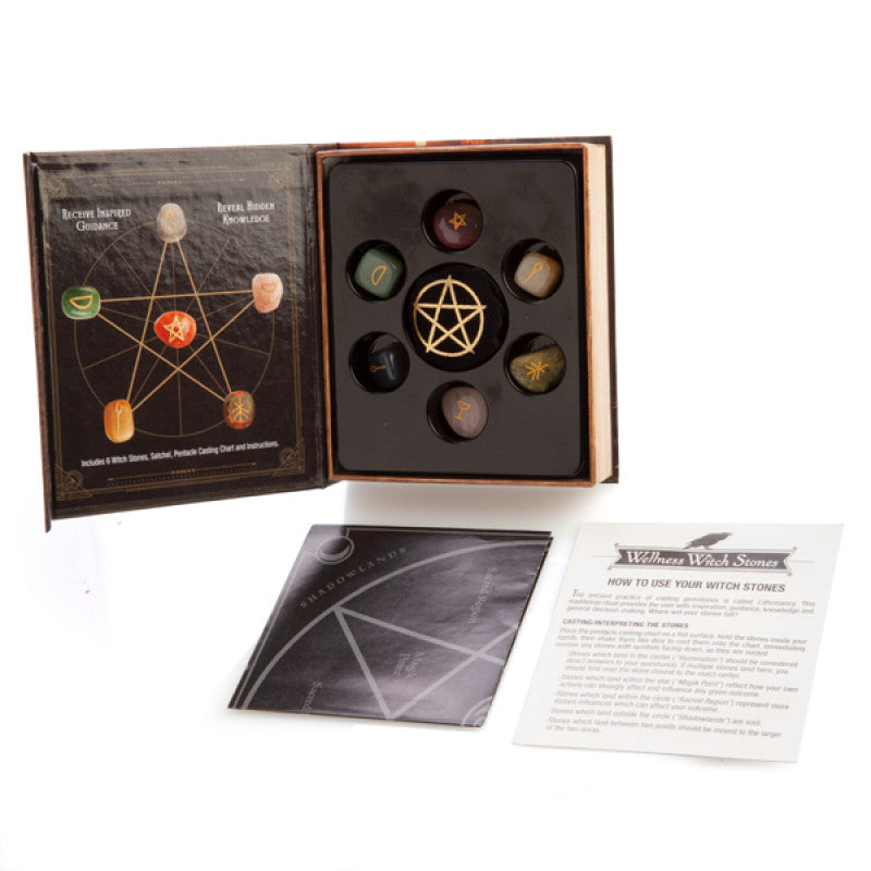 Salem's Spell: Wellness Witch Stones for Guidance and Knowledge