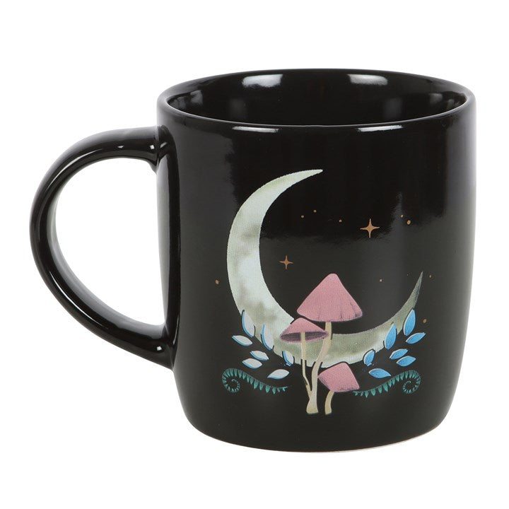 Dark Forest Mystical Moon Ceramic Mug